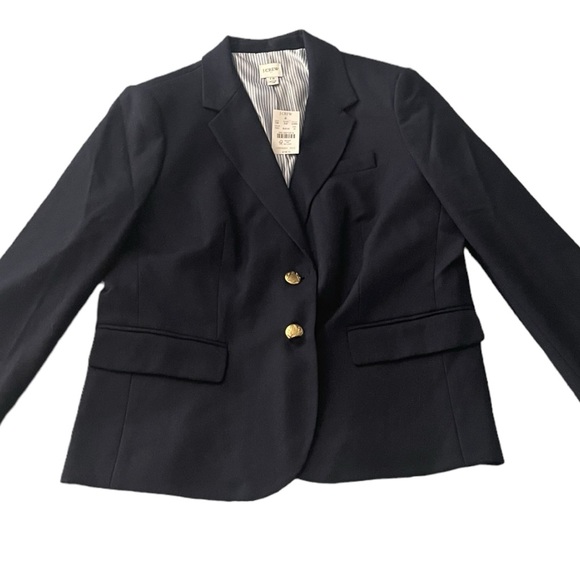 NWT J. Crew Blazer  Original School Boy Blazer in Navy - Picture 3 of 6